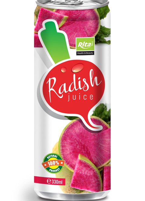 330ml Slim can Radish Juice 1